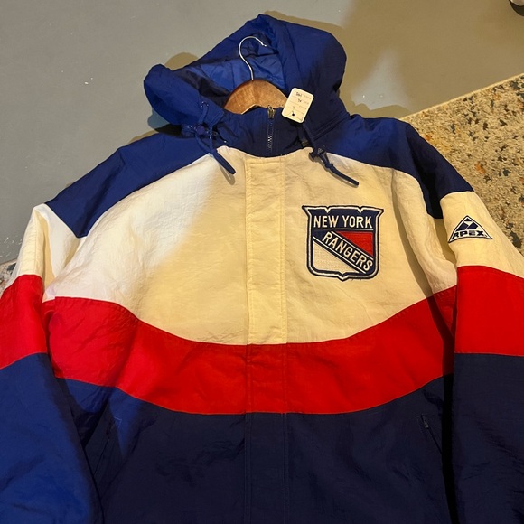 Apex One New York Rangers Colorblock Jacket - Picture 2 of 4